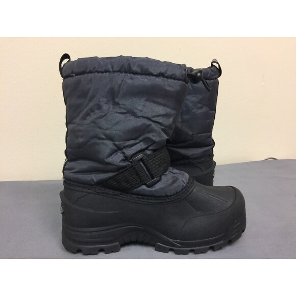 Northside Thermolite Kids Unisex Youth Winter Snow Boots Size 1 Color Gray - Picture 5 of 9